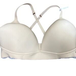 Aerie Real Me Wireless Full Coverage Bra Nude Beige 38DD Convertible Suppo NEW‎